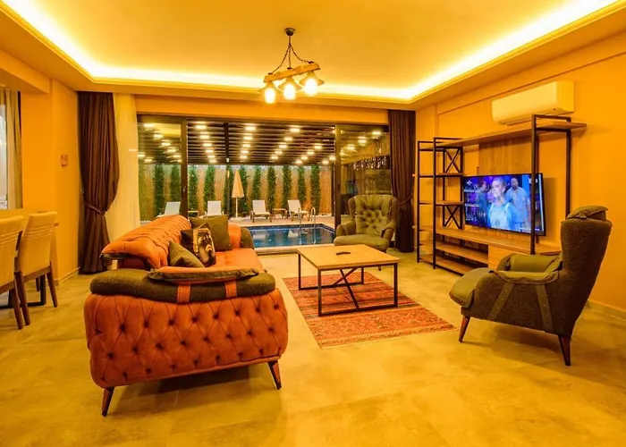 Söğüt 1 - 4 Bedroom With Jacuzzi In Villa *
