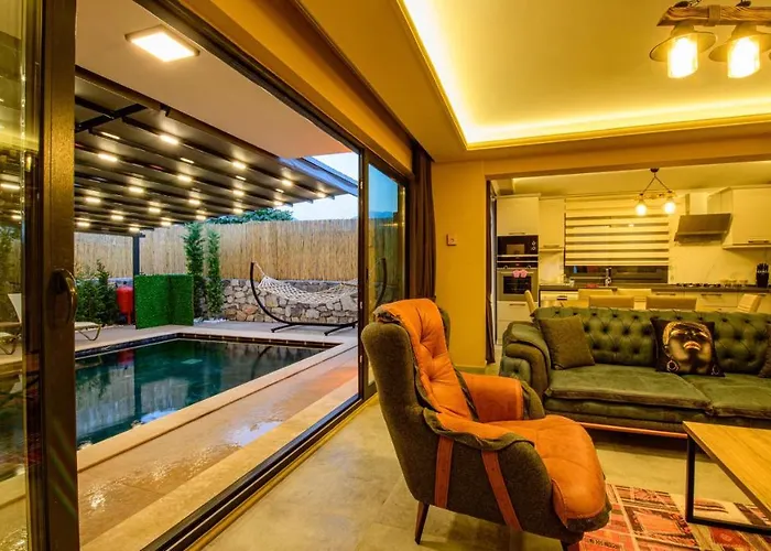 Söğüt 1 - 4 Bedroom With Jacuzzi In * Fethiye